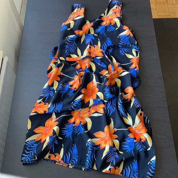 Flower Print Dress. - Picture 1 of 3